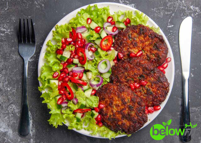 کوکو از غذاهای ایرانی رژیمی برای شام کوکو از غذاهای ایرانی رژیمی برای شام