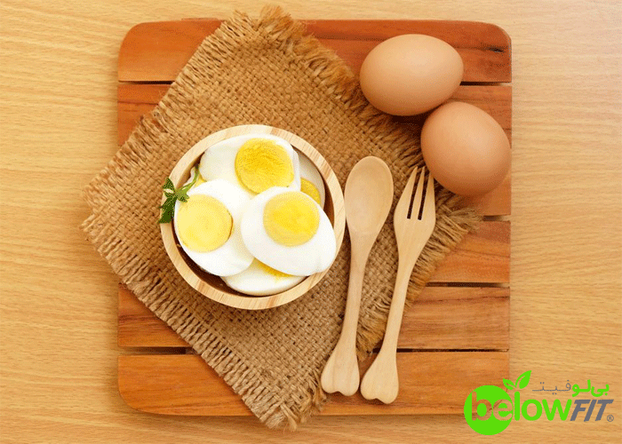 تخم مرغ آب پز به عنوان میان وعده برای افراد دیابتی
