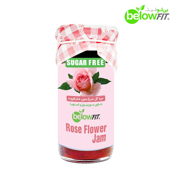 مربا رژیمی بدون شکر گل سرخ
