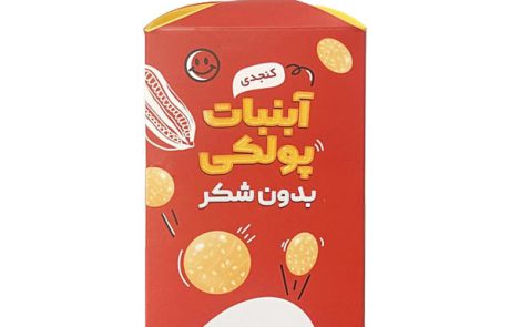 آبنبات پولکی بدون قند کنجدی