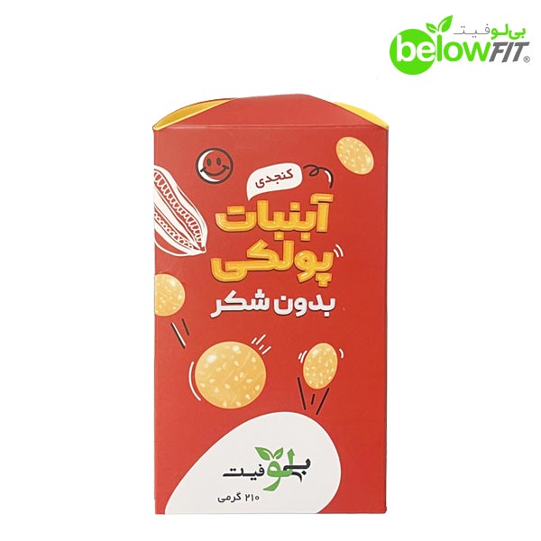 آبنبات پولکی بدون قند کنجدی