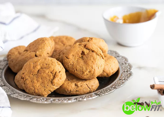 طرز تهیه کوکی رژیمی با کره بادام زمینی و شیره انگور