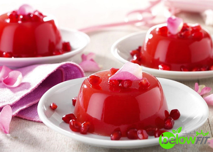 طرز تهیه انواع دسر با ژله رژیمی