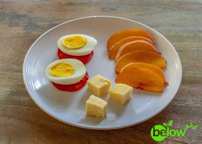 صبحانه پر پروتئین و کم کالری