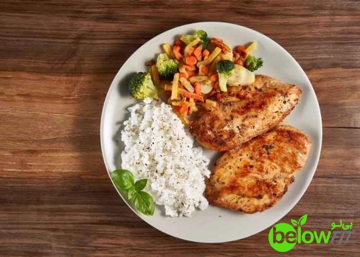 چیکن استیک کم چرب چیکن استیک کم چرب: یک غذای پر پروتئین و کم کالری